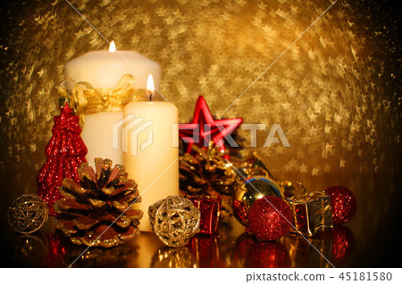 Golden Christmas decoration Golden Christmas decoration 45181580
