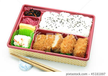 Hiretatsu和炸肉餅午餐盒 45181897