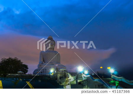 Phuket big Buddha in twilight Phuket big Buddha in twilight 45187366