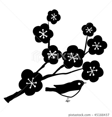 傳染媒介李子小鳥新年象 45188437