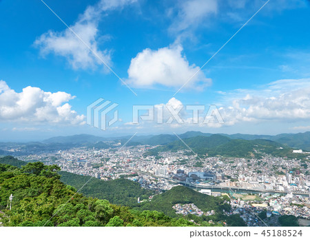 Cityscape Nagasaki City View from Mt. Inasa Cityscape Nagasaki City View from Mt. Inasa 45188524