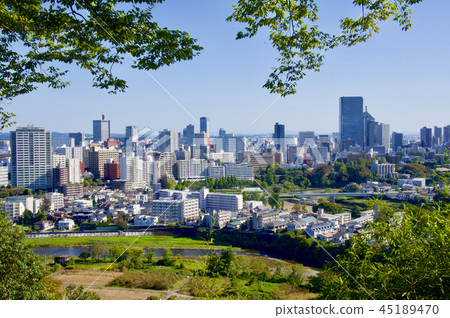 Sendai city area of the cape seen from Aoba Joshi Park Sendai city area of the cape seen from Aoba Joshi Park 45189470