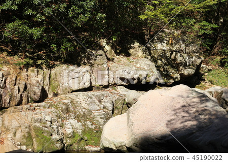 粗糙的岩石面對Okotsukei 45190022