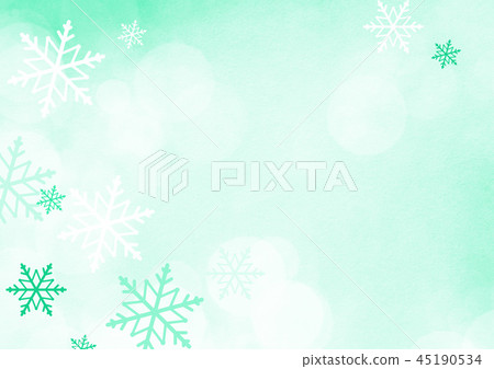 雪花背景 45190534