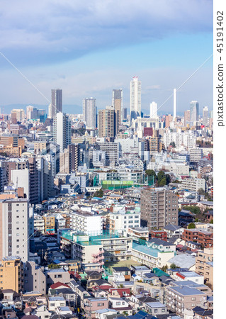 View of the city from Ikebukuro from Bunkyo Civic Center 45191402