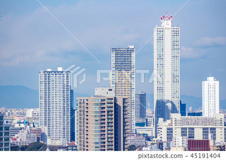 View of the city from Ikebukuro from Bunkyo Civic Center 45191404