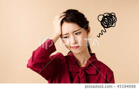 Frustrated woman 45194098