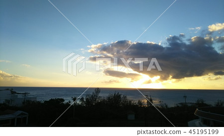 在海灘的日落1 在海灘的日落1 45195199