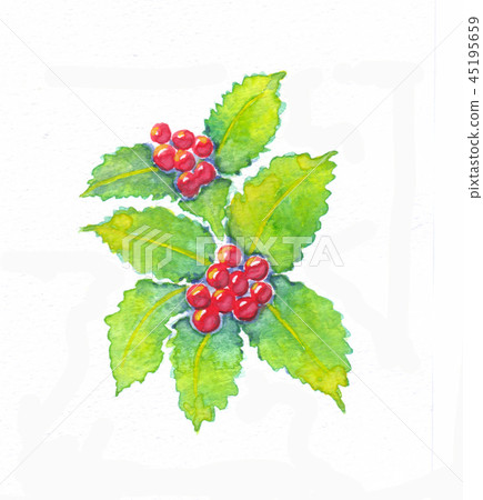 新年Senryou水彩 新年Senryou水彩 45195659