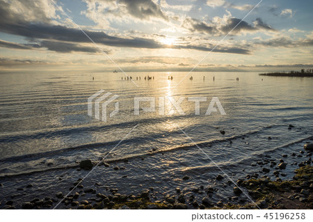 Dawn of Lake Biwa 45196258