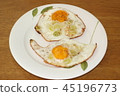 Fried egg 45196773