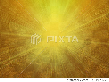 金箔和方格圖案燈（日本材料） 45197027