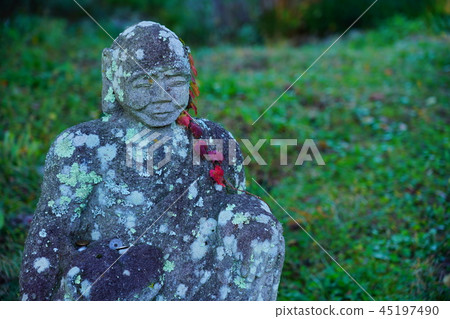 (長野縣)國寶大大寺三塔的石佛 (長野縣)國寶大大寺三塔的石佛 45197490