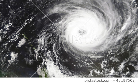 Typhoon Soulik near Japan. Elements of this image furnished by NASA Typhoon Soulik near Japan. Elements of this image furnished by NASA 45197502