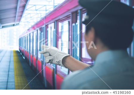 Station image (station facilities and trains created for photography) 45198160