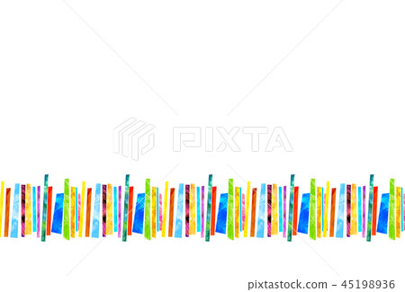Background material Stick Watercolor texture 45198936