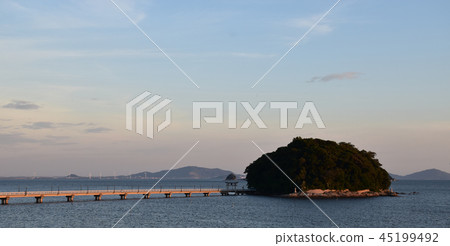 Takeshima in summer twilight 45199492