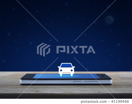 Business taxi service car concept Business taxi service car concept 45199498