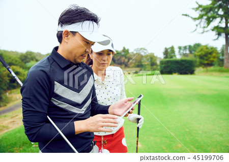 Golf swing shooting Golf swing shooting 45199706