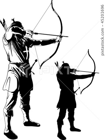 archer pulls the string archer pulls the string 45201696