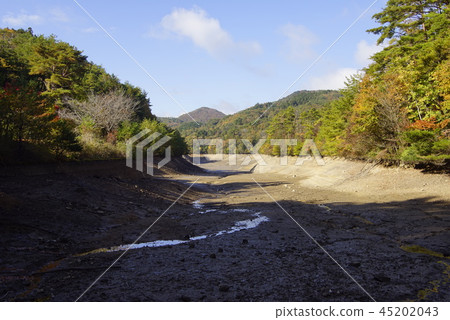 Hyogo Prefecture Mita City Fall of the Mother and Offspring Mother and Offspring Oike drainage 45202043
