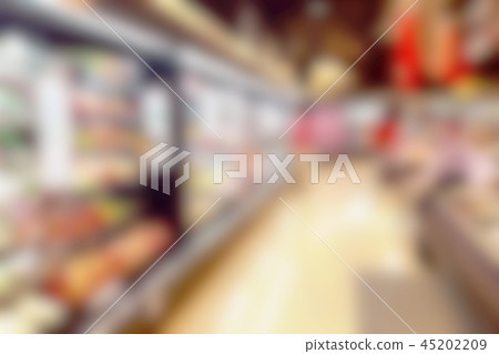 Supermarket blurred background Supermarket blurred background 45202209