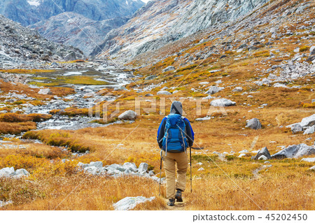 Hike in autumn season 45202450