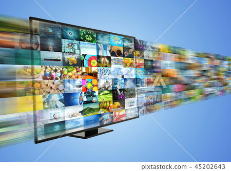Internet broadband and streaming entertainment Internet broadband and streaming entertainment 45202643