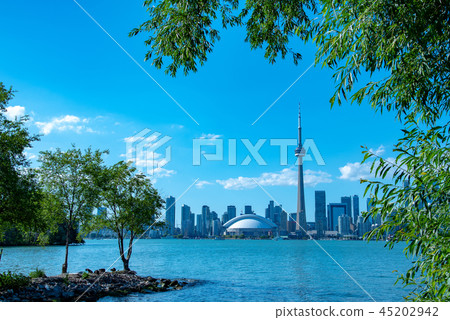 View downtown from Toronto Island 45202942