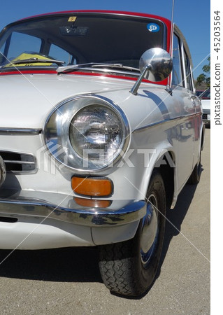 Classic car Showa retro material background Noda town Izumi city Kagoshima prefecture Classic car Showa retro material background Noda town Izumi city Kagoshima prefecture 45203564
