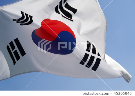 Taegeukgi在風中飄揚 45205943