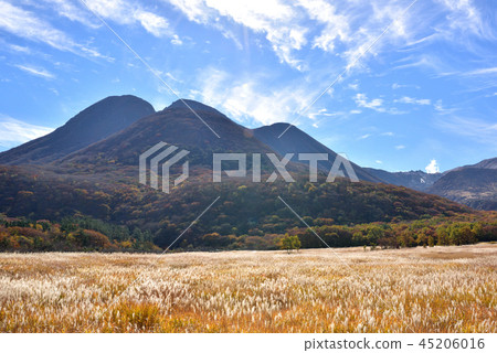 Mishimasan 1745m from Mt. Chojahara Tade source wetland nature research road 45206016