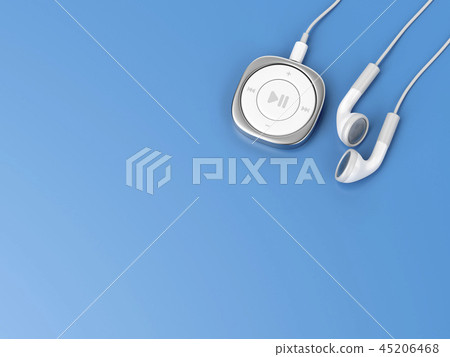 Music player and wired earphones Music player and wired earphones 45206468