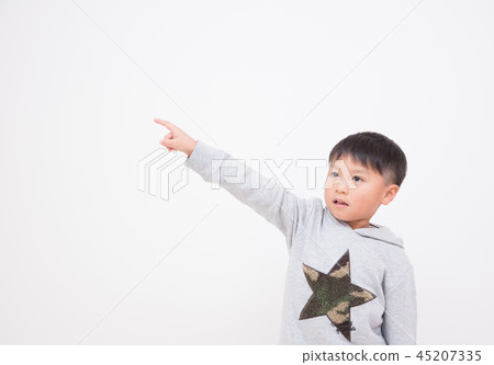 孩子指著 孩子指著 45207335
