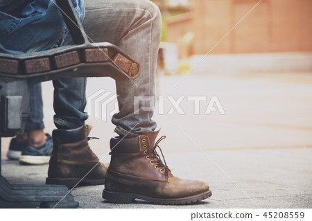 close up shoes sneakers Unidentified people young 45208559