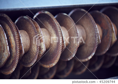 Farm equipment close up 45209744