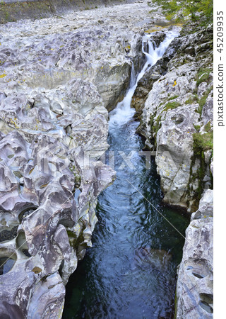A waterfall (Wakayama Prefecture Higashimuro-gun Kozagawa-cho) A waterfall (Wakayama Prefecture Higashimuro-gun Kozagawa-cho) 45209935