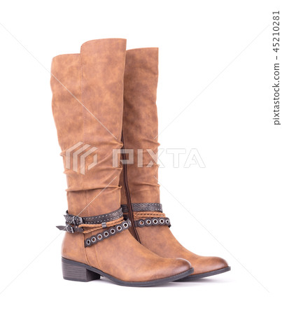 Women's high leather boot Women's high leather boot 45210281