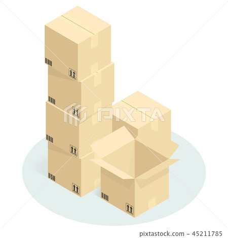 logistics, packaging, stock 45211785