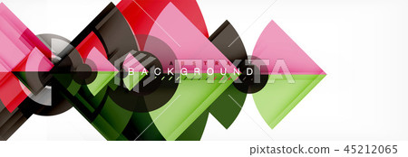 Modern geometric abstract background 45212065