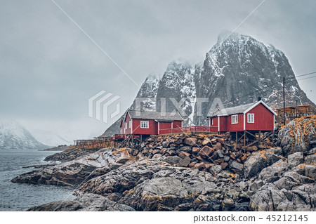 Hamnoy fishing village on Lofoten Islands, Norway 45212145