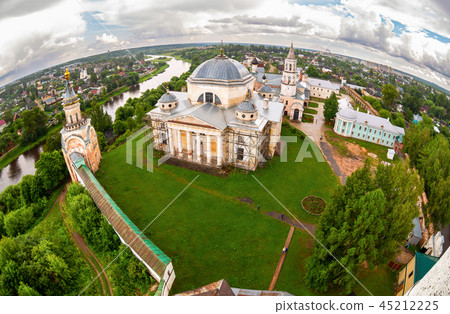 Top view from the bell tower of Borisoglebsky Top view from the bell tower of Borisoglebsky 45212225