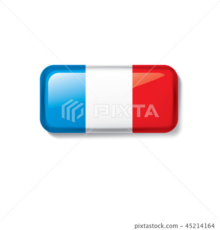 France flag, vector illustration on a white background. France flag, vector illustration on a white background. 45214164