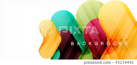 Colorful glossy arrows abstract background Colorful glossy arrows abstract background 45214442