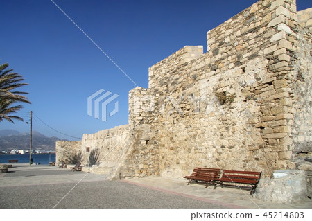 Small fortress Cales in Ierapetra. Crete Small fortress Cales in Ierapetra. Crete 45214803