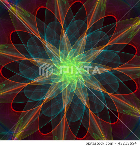 colorful symmetrical abstract background colorful symmetrical abstract background 45215654