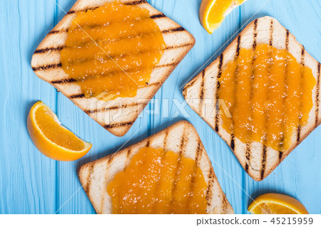 Homemade orange jam Homemade orange jam 45215959