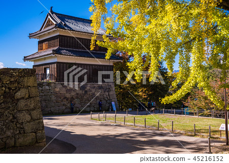 《長野縣》上田城跡公園西垣秋 《長野縣》上田城跡公園西垣秋 45216152