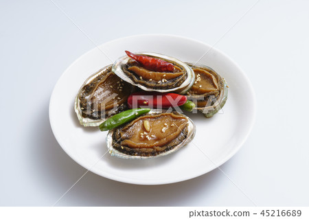 Dress, Abalone, Indoors, Still life, Food Dress, Abalone, Indoors, Still life, Food 45216689