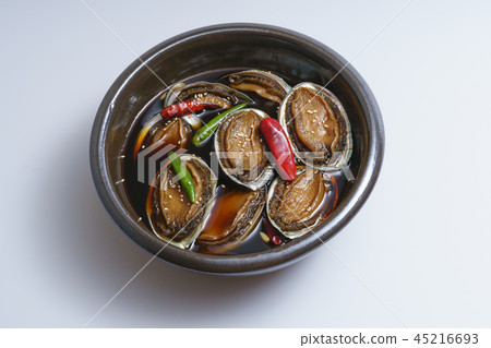 Dress, Abalone, Indoors, Still life, Food 45216693